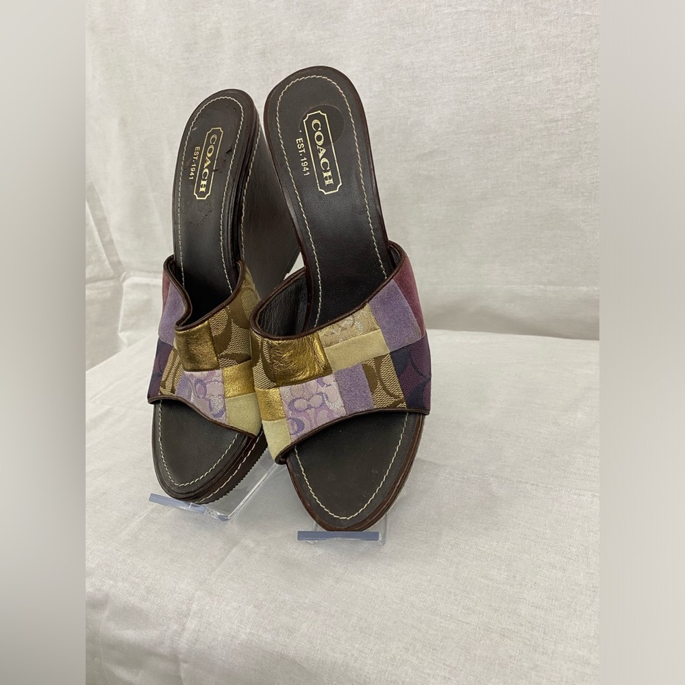 Coach Wedge Platform - Picture 6 of 7